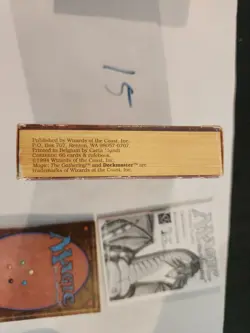 MTG * Revised Empty Deck Box* (Used) Magic the Gathering W/ Rulebooks - Image 4