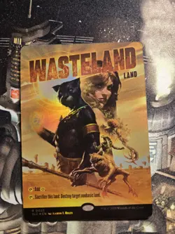 Wasteland Foil, An Encyclopedia of Magic Secret Lair - Image 1