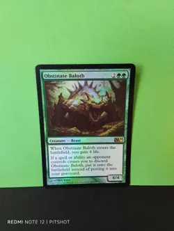 FOIL Obstinate Baloth / Eigensinniger Baloth - MTG Magic - Image 1