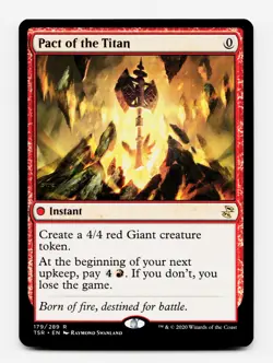 Pact of the Titan [Time Spiral: Remastered] MTG Magic - NM/M 🔥 - Image 1