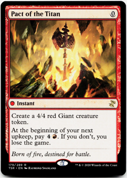 Pact of the Titan [Time Spiral: Remastered] MTG Magic - NM/M 🔥 - Image 3