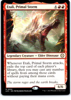 #224 Etali, Primal Storm MTG Commander: The Lost Caverns of Ixalan Rare - Image 1