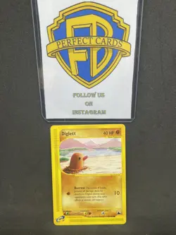 POKEMON SKYRIDGE DIGLETT COMMON 50/144 NM ENG - Image 1