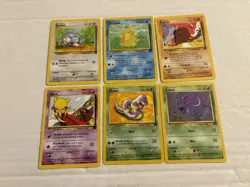 Pokemon TCG Team Rocket 33 Card Lot of Common/Uncommon Cards. No Duplicates. - Image 2