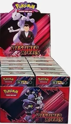 Pokemon Destined Rivals Build & Battle Display Sealed (10 Battle Kits Inside) - Image 1