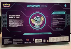 Pokemon TCG Eevee Evolution VMAX Premium Collection Box Vaporeon - Image 2
