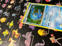 Pokemon Diamond & Pearl Manaphy Holo #9 Light Play 🌀 SWIRL 🌀 - Image 3