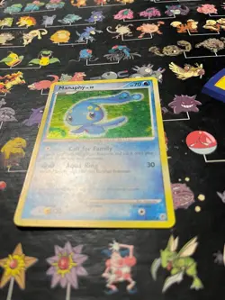 Pokemon Diamond & Pearl Manaphy Holo #9 Light Play 🌀 SWIRL 🌀 - Image 5