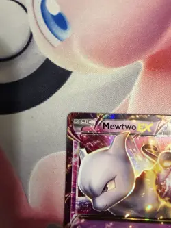 Mewtwo EX XY107 XY Holo Near Mint Pokemon - Image 2