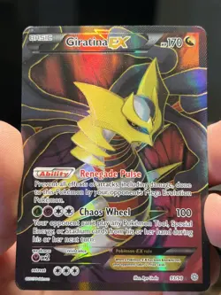 Giratina EX (93 Full Art) 93/98 Pokemon TCG XY Ancient Origins (Heavy Play) HP 1 - Image 3