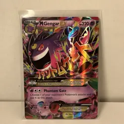 M Gengar EX Ultra Rare XY - Phantom Forces 35/119 LP - Pokemon TCG Holo Star - Image 1