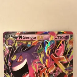 M Gengar EX Ultra Rare XY - Phantom Forces 35/119 LP - Pokemon TCG Holo Star - Image 3