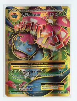 M Venusaur EX 100/108 Full Art Ultra Rare Holo XY - Evolutions Pokemon TCG - Image 1