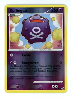 Pokemon Card - Koffing 74/106 - Great Encounters - Reverse Holo - Image 1