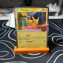 Pikachu 062/193 Cosmos Holo 2023 Pokemon TCG Trick or Trade Halloween - Image 1