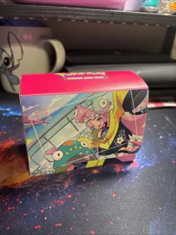 Pokemon Iono Premium Collection Deck Box - sleeves and dice & tokens included - Image 2