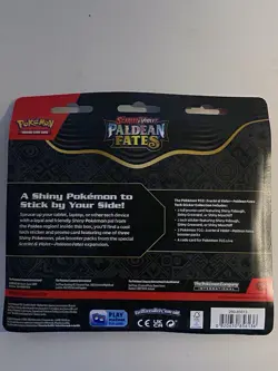 Pokemon TCG Scarlet & Violet Paldean Fates Tech Sticker Collection (Greavard) - Image 2