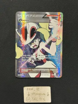Pokemon XY Furious Fists - Korrina - 111/111 - Full Art Trainer - NM - Image 1