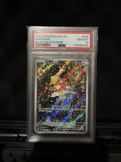 PSA 10 2023 Pokemon Pal en Illustration Rare #203 Magikarp Gem Mint - Image 1