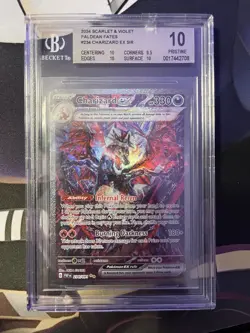 Pokemon Charizard EX Sir Paldean Fates Card 234/091 BGS 10 Pristine POP 10 - Image 2