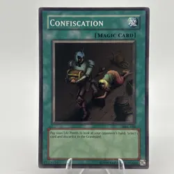 YuGiOh - Confiscation - MRL-038 - Unlimited - Super Rare - NM - Image 1