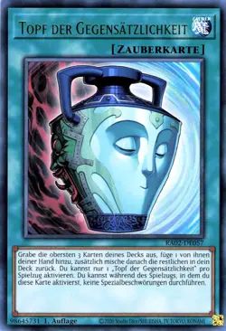 Yu Gi Oh! Pot of Duality RA02-EN057 Ultra Rare - Image 1