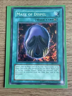 Yu-gi-oh Mask Of Dispel LON-017 Super Rare NM card - Image 4