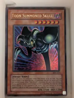 Yu-Gi-Oh! Toon Summoned Skull MRL-073 Holo Rare Unlimited Edition Magic Ruler - Image 1