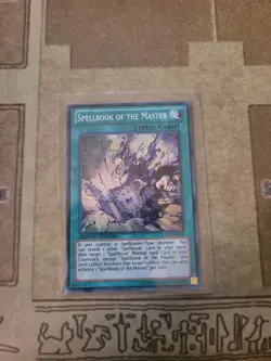 YUGIOH SPELLBOOK OF THE MASTER CT10-EN014 SUPER LIMITED ED VLP - Image 1