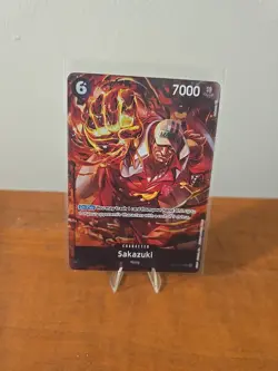 One Piece Card Game Paramount War Sakazuki Alt Art OP02-099 SR English - Image 1