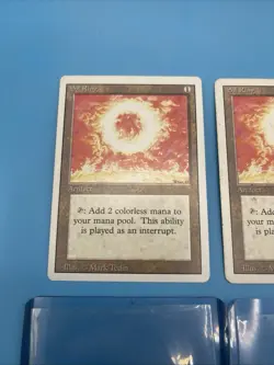 X2 Sol Ring Revised Cards Mtg Mp Lot 1S - Image 2