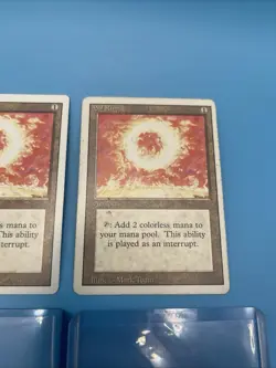 X2 Sol Ring Revised Cards Mtg Mp Lot 1S - Image 3