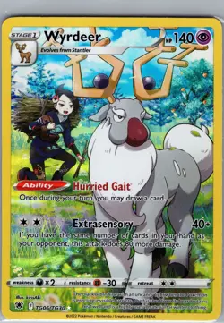 Wyrdeer TG06/TG30 - Astral Radiance - Pokemon Card - NM - Trainer Gallery - Image 1