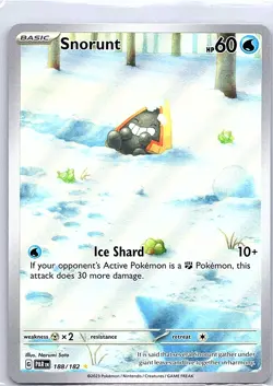 Snorunt 188/182 SV04: Paradox Rift - Pokemon Card - NM - Image 1