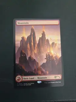 Mountain 0034 Promo Card From Magiccon Atlanta. Foil - Image 1