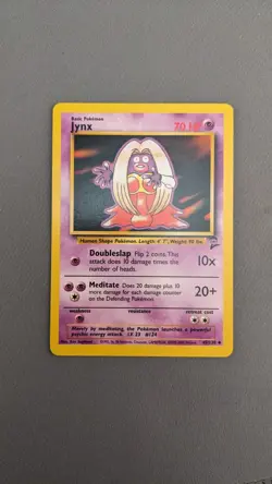 Pokemon TCG Card - 45/130 Jynx Base Set 2 - LP - WOTC - Image 1