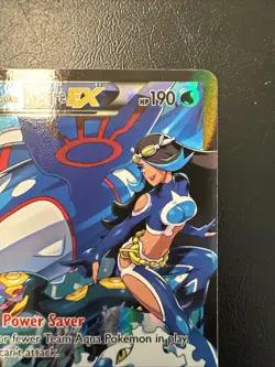 Pokemon Card - Team Aqua's Kyogre EX Double Crisis 6/34 Full Art - Image 3