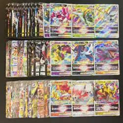 100 ex V Vstar RR RRR Holo Full Arts Lot Set Pokemon Japanese Cards T471 - Image 1