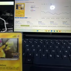 Pokemon Go Black Star Promo Pikachu TCG Card Holo Rare SWSH234 NM/MT - Image 2