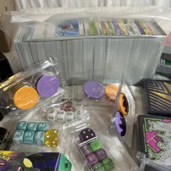 Pokemon Card Lot Tins, Cards, Pins, Sleeves, Dice And More! - Image 5