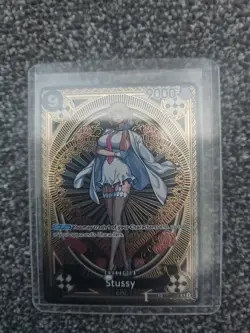 Stussy OP07-085 Card Game One Piece SR SP English TCG Bandai - Image 1