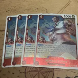 One Piece TCG OP13-016 Money.D.Garp X4 (1 Playset) - Card Game English Bandai - Image 1
