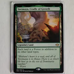 Yavimaya, Cradle of Growth - NM - Modern Horizons 2 MH2 - MTG - Image 1