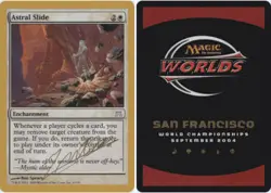 4x Astral Slide - Julien Nuijten - 2004 ~ Near Mint World Championship Z5 MTG Ma - Image 1