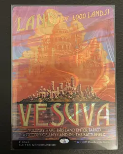 Vesuva - HALO FOIL - MTG Secret Lair Countdown (SLC) (0049) - Image 1