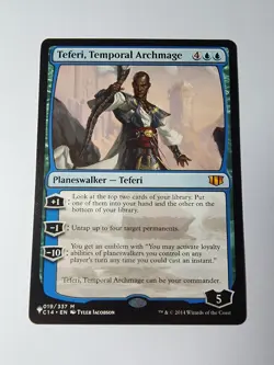 Teferi, Temporal Archmage The List Reprints Regular - Image 1