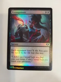 Exsanguinate Commander Masters Foil - Image 1