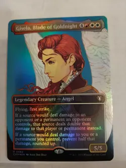Gisela, Blade of Goldnight (Borderless) Commander Masters Foil - Image 1