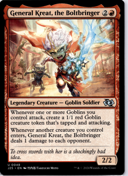 General Kreat, the Boltbringer Regular NM MTG - Image 1
