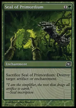 MTG Magic the Gathering Seal of Primordium (153/168) Planar Chaos LP - Image 1
